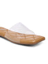 GNIST Clear Transparent Nude Flats